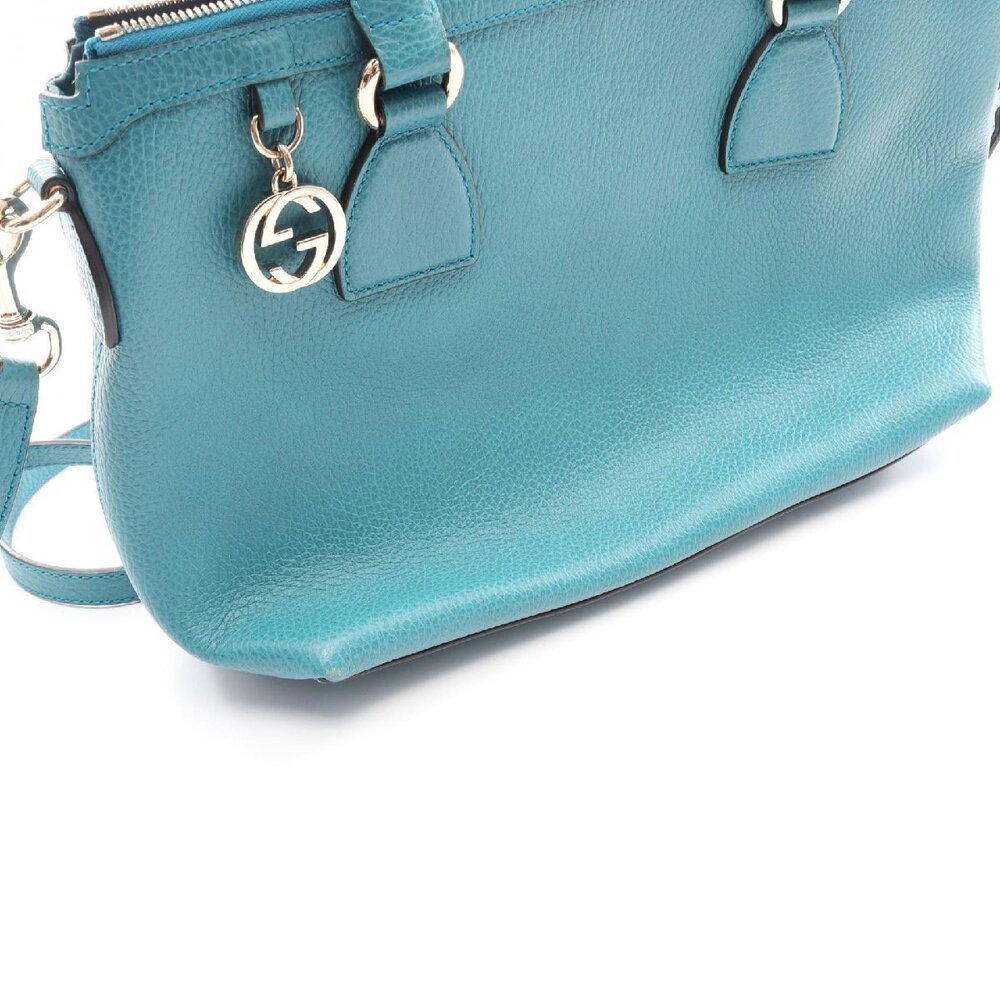 Gucci Interlocking GG Leather Handbag - Picture 10 of 10